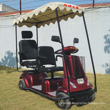 Two Seats Electric Scooters Mobility with Roof Available (DL24800-4)